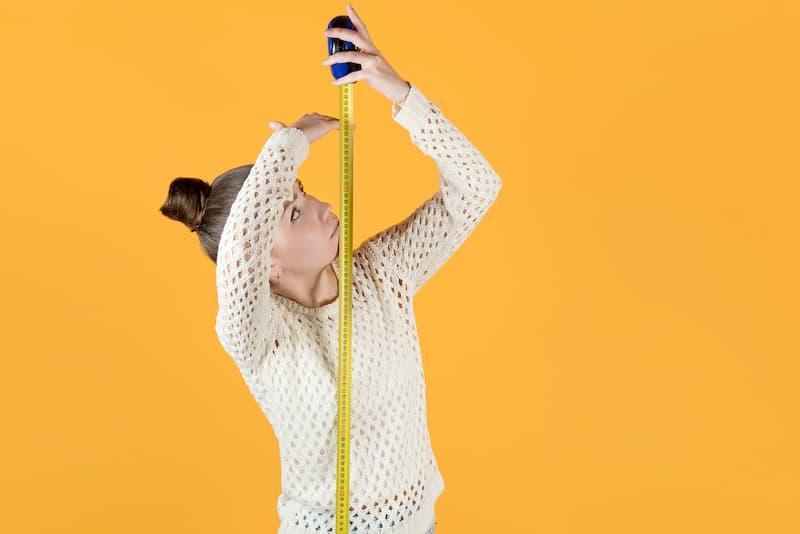 Gjennomsnittshøyde i Norge - sammenligning av høyde for menn og kvinner