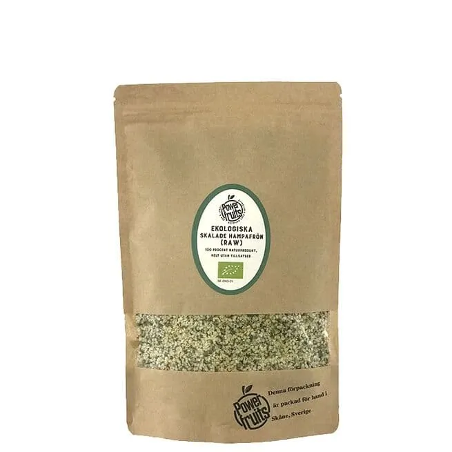 Hampfrø uten skall test